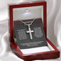 Beloved Daughter cross necklace — personalized Christian gift | The Faith World
