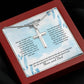 To Our Beloved Daughter Cross Necklace