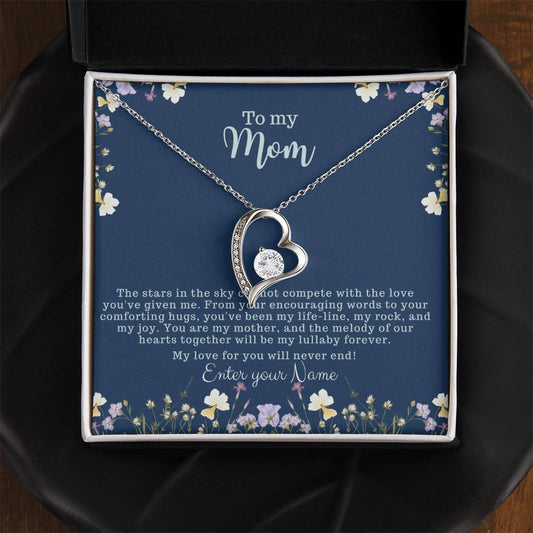 Forever Love Necklace with On Demand Message Card